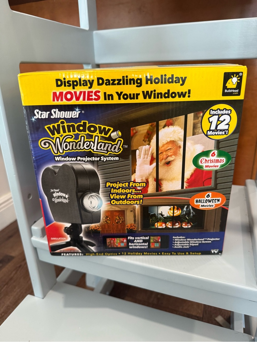 Window Wonderland Holiday Projector - Halloween and Christmas